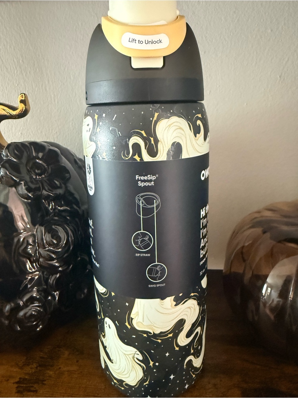 Owala 32 oz Round We ghost